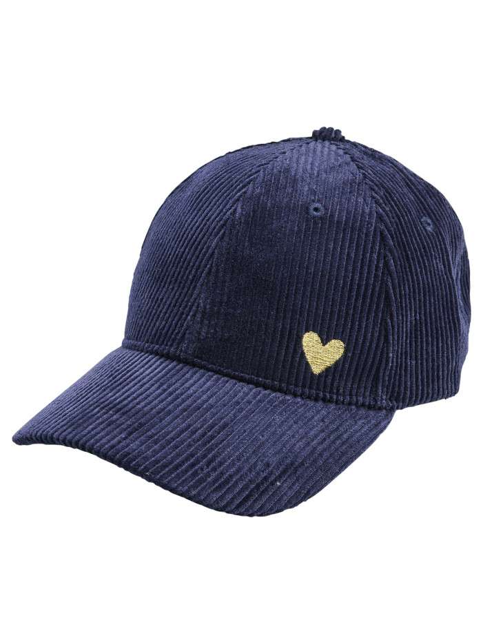 Casquette en coton bleu...