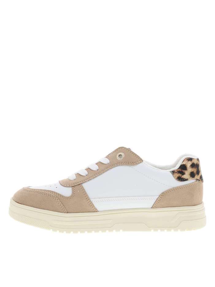 Sneakers blanches à talon...