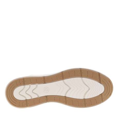 Baskets running beiges à talon plat avec une fermeture slip-on - Image 5
