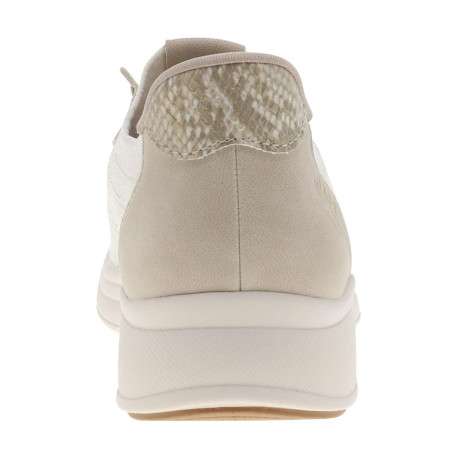 Baskets running beiges à talon plat avec une fermeture slip-on - Image 6