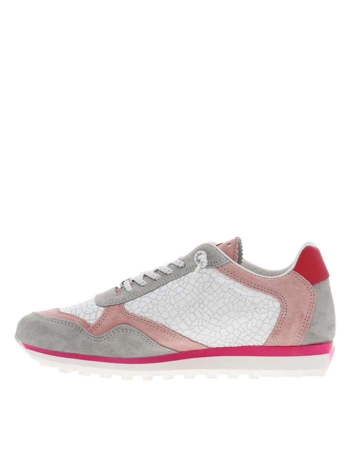 Baskets basses en cuir...
