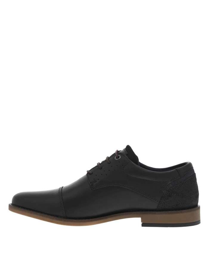 Derbies en cuir noires et...