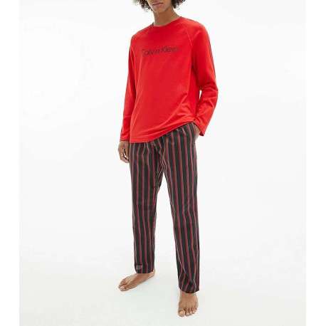 Pyjama homme rouge - Image 3