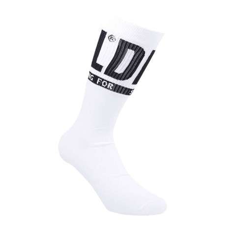 Lot de 3 paires de chaussettes blanches unies en coton mélangé - Image 2
