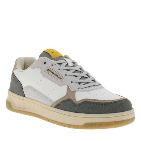 Baskets running vertes à talon plat avec un logo en relief sur le côté - Image 3
