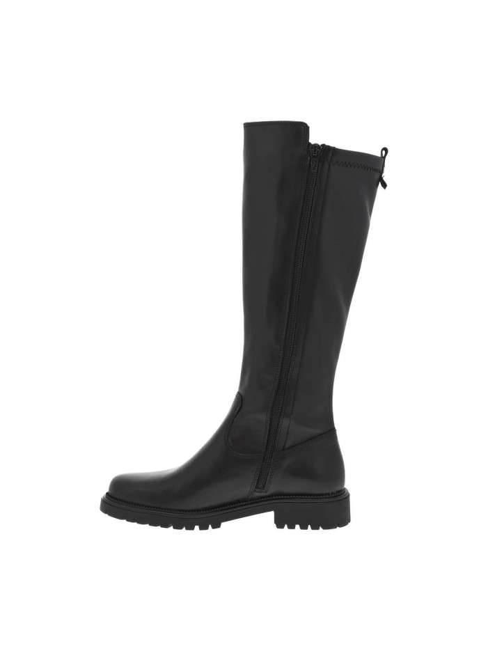 Bottes en cuir noires...