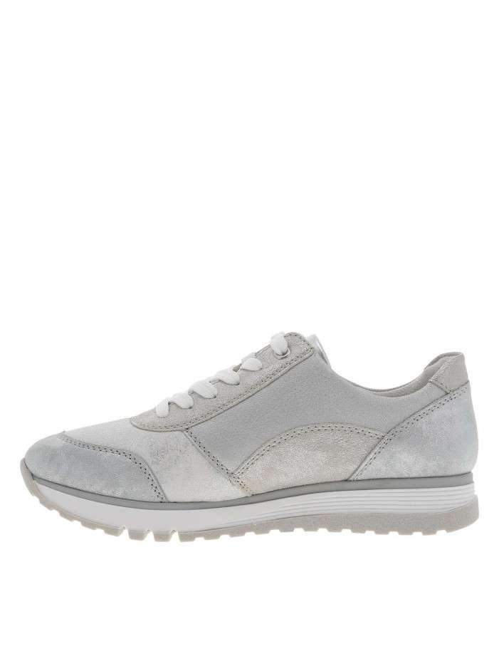 Baskets running en cuir...