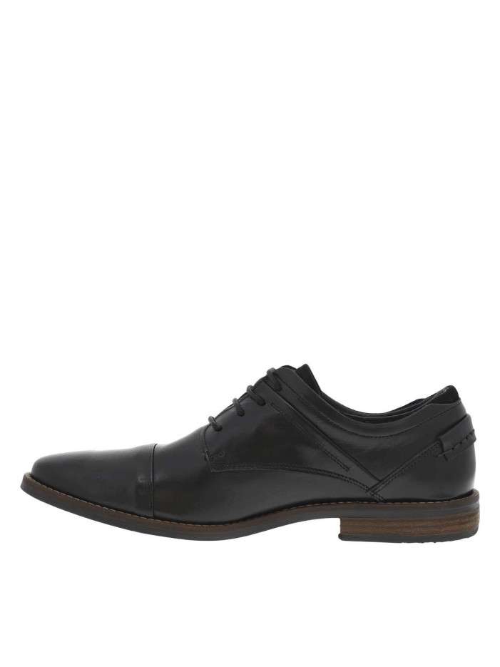 Derbies en cuir noires à...