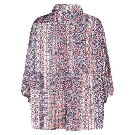 Chemisier multicolore pour femme bohème et ample - Image 2