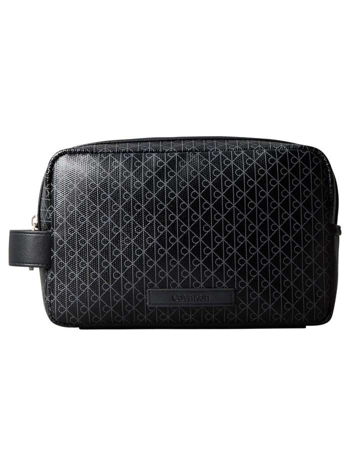 Trousse noire à motifs...