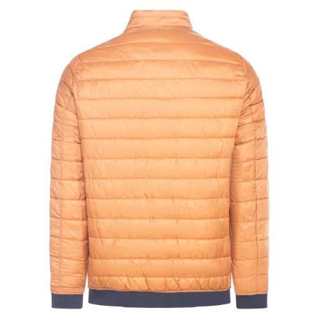 Blouson marine et orange réversible coupe droite col camionneur - Image 5