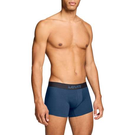 Lot de 2 boxers en coton marine pourvus de ceintures élastiquées - Image 6