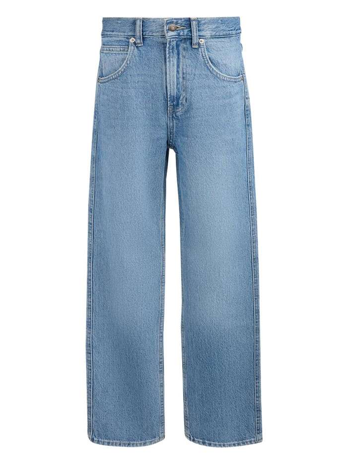 Jean en coton bleu coupe...