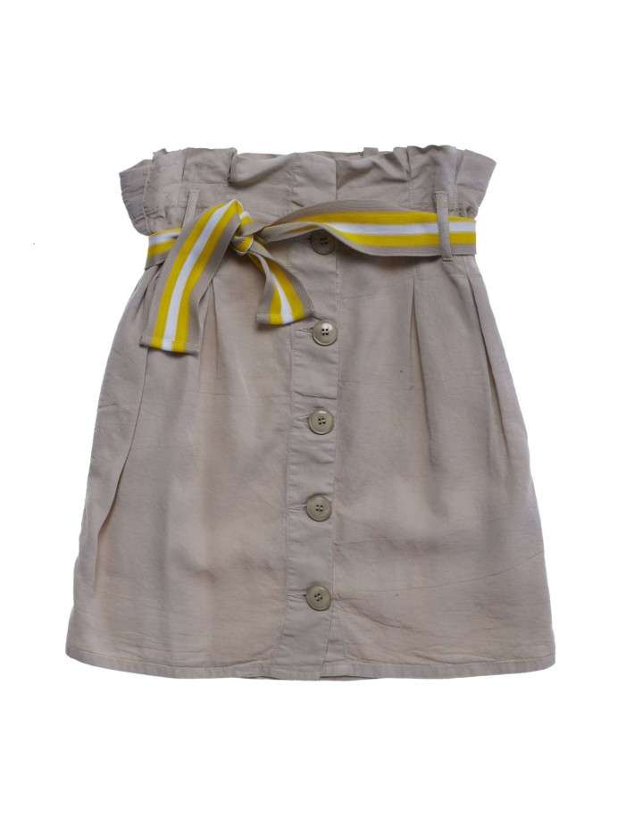 Jupe femme beige