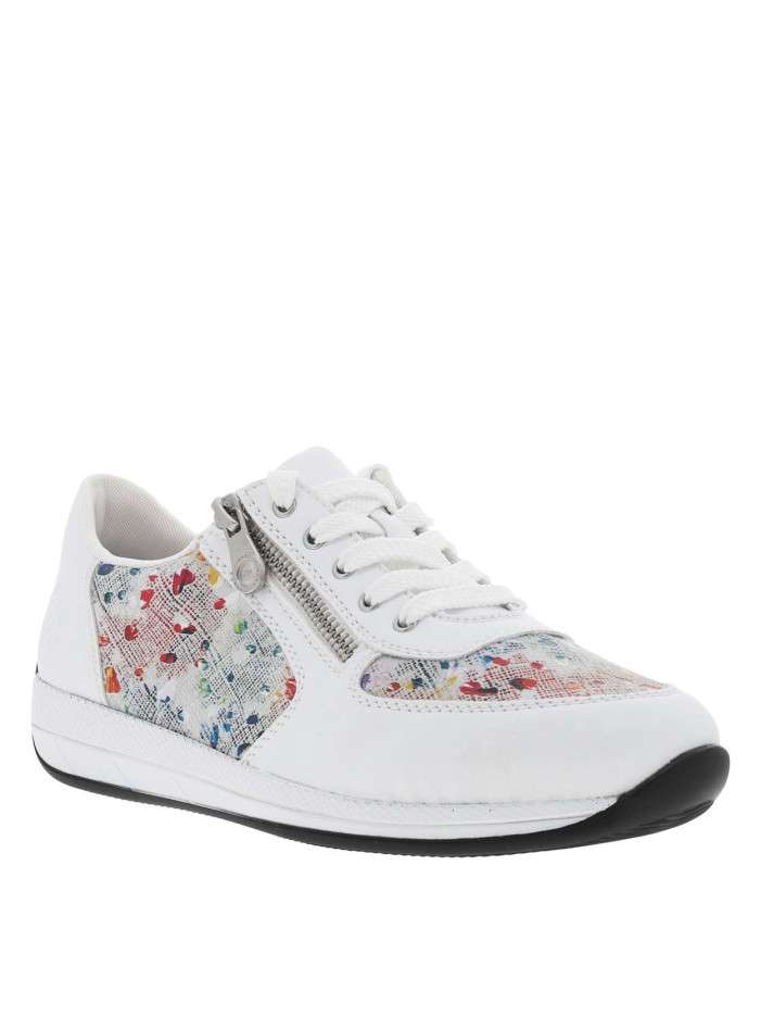 Baskets basses en cuir...