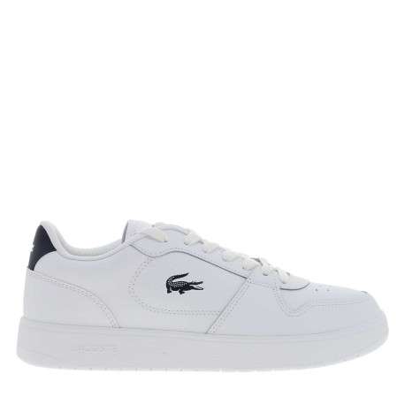 Tennis Court Ace en cuir blanches à talon plat avec des lacets - Image 2