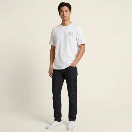 T-shirt en coton blanc imprimé avec un col rond et des manches courtes - Image 9