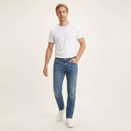 Jean 511® 5 poches, en coton bleu délavé avec une coupe slim - Image 6