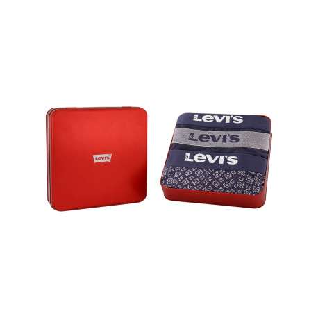 Lot de 3 boxers courts bleus en coton avec ceinture élastiquée - Image 12