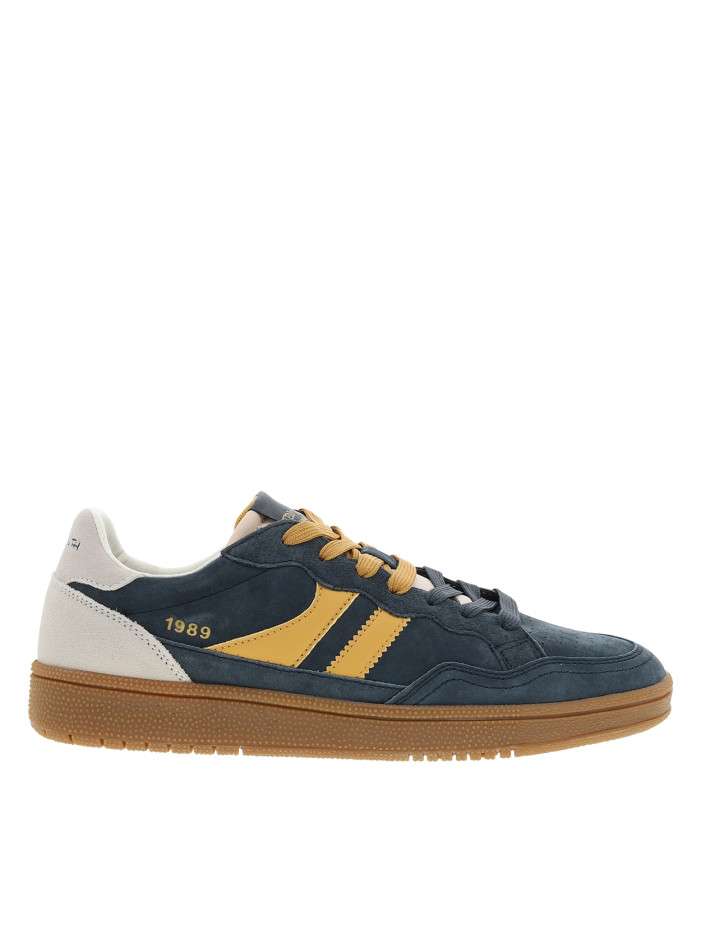 Tennis en cuir bleu marine...