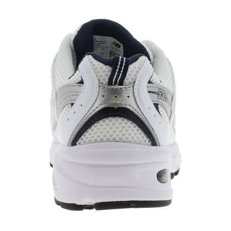 Baskets multisport blanches avec empiècements en maille résille - Image 7