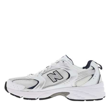 Baskets multisport blanches avec empiècements en maille résille - Image 8