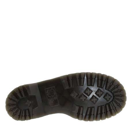 Bottines en cuir noires à talon plateau avec un zip et des lacets ronds - Image 12