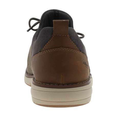 Sneakers café avec des lacets rond et un patch à la languette - Image 6
