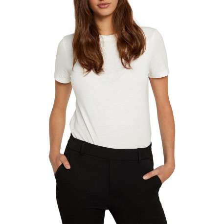 Pantalon Chino Maya noir uni à coupe slim avec des poches passepoilées - Image 6