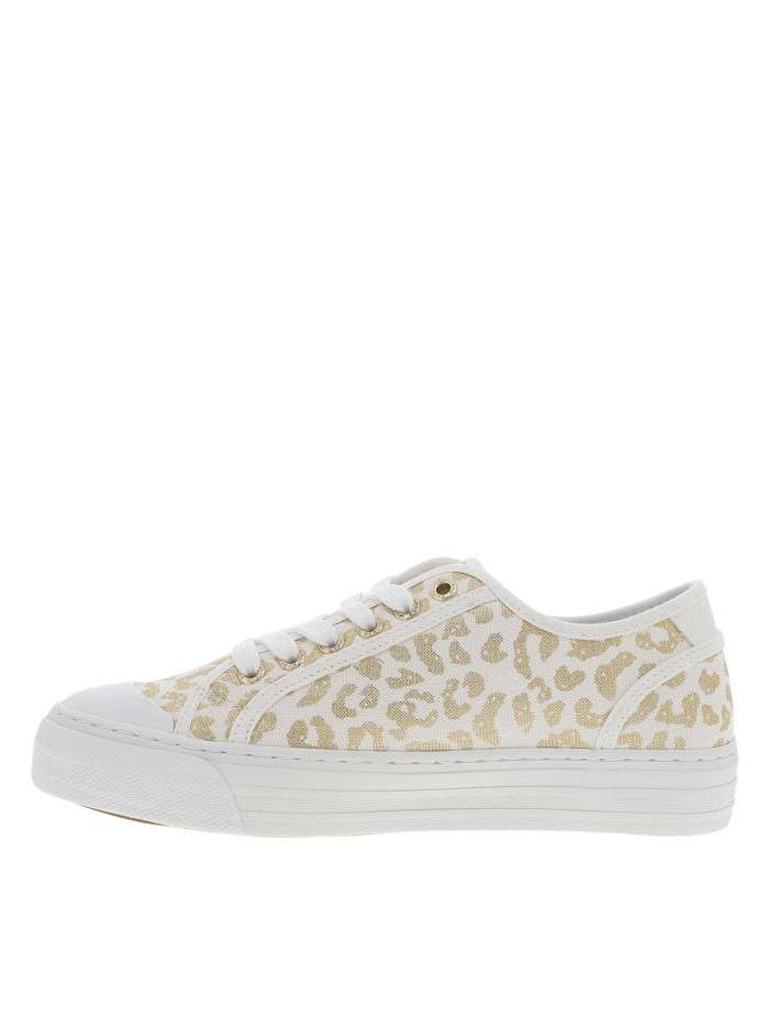Tennis toile basse blanches...