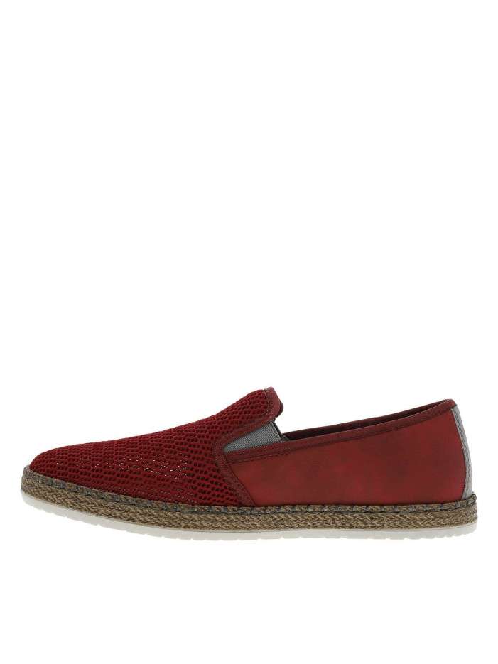 Espadrilles rouges à talon...