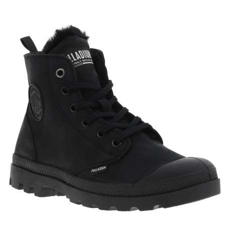 Bottines en cuir nubuck noires à talon plat avec des lacets et un zip latéral - Image 4