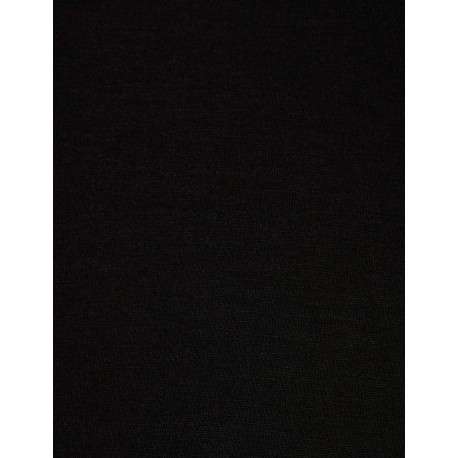 Débardeur noir uni avec une coupe droite à col v et des bretelles - Image 11