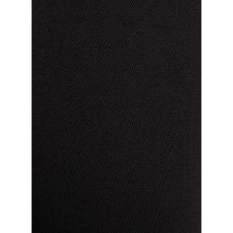 Pantalon 5 poches noir uni à coupe slim avec bouton et rivets chromés - Image 2