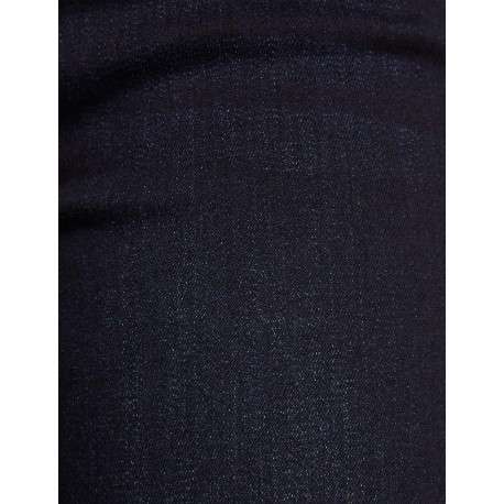 Jean en coton mélangé brut effet délavé avec une coupe droite - Image 6