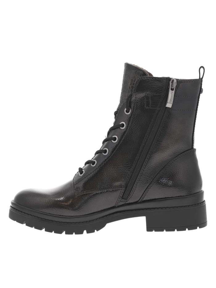 Bottines anthracite à talon...