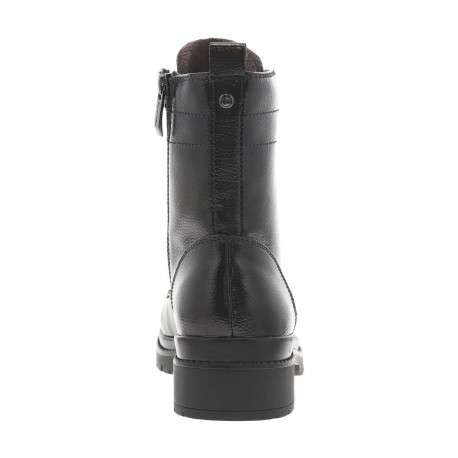 Bottines anthracite à talon décroché bas pourvues d'une fermeture zippée - Image 6