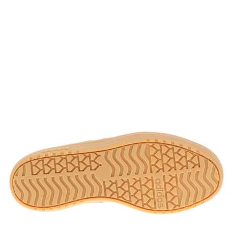 Tennis en cuir écrues avec semelle à talon plateau et lacets ronds - Image 5