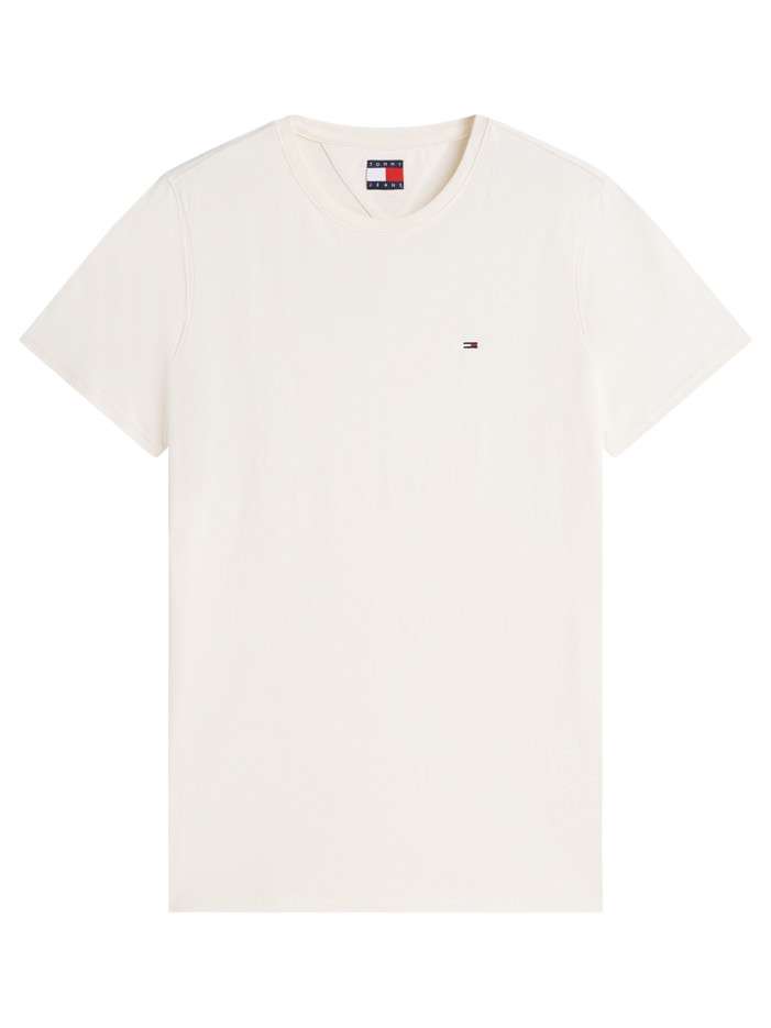 T-shirt en coton écru à...