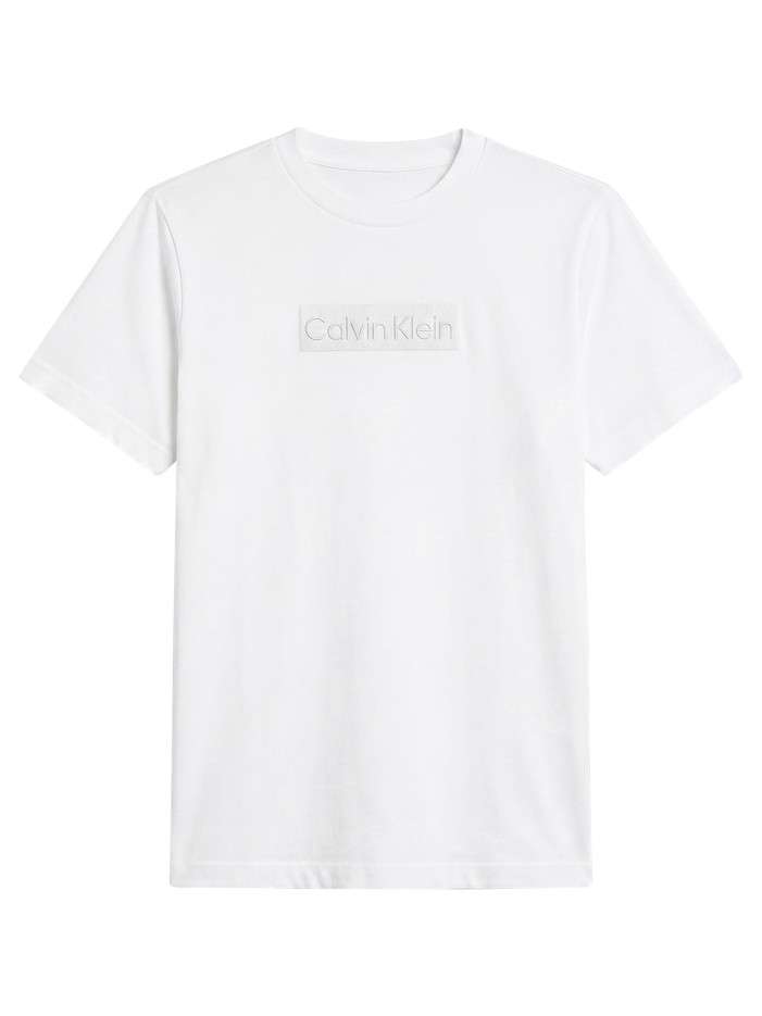 T-shirt en coton blanc à...
