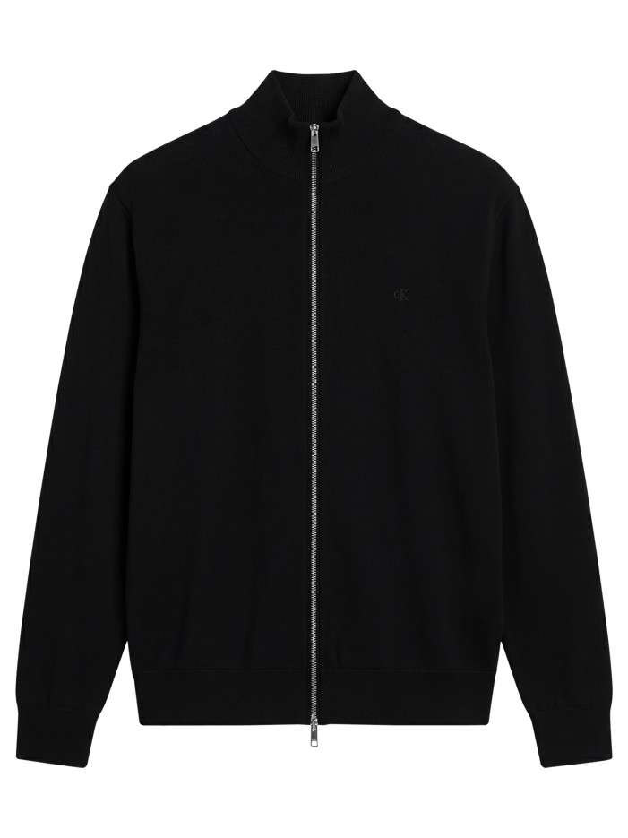 Gilet en laine noir uni...