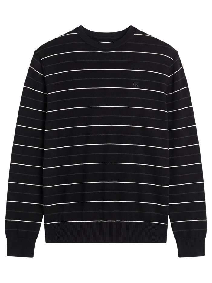 Pull en laine noir à...