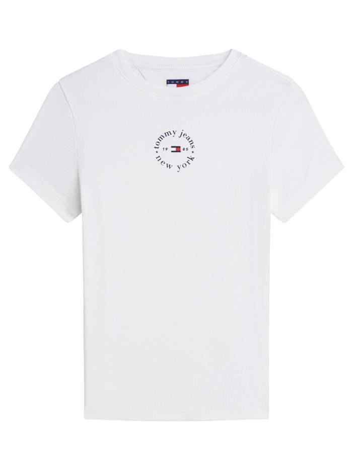 T-shirt en coton blanc...