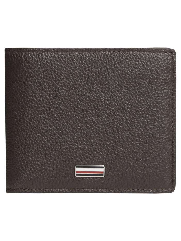 Portefeuille en cuir marron...