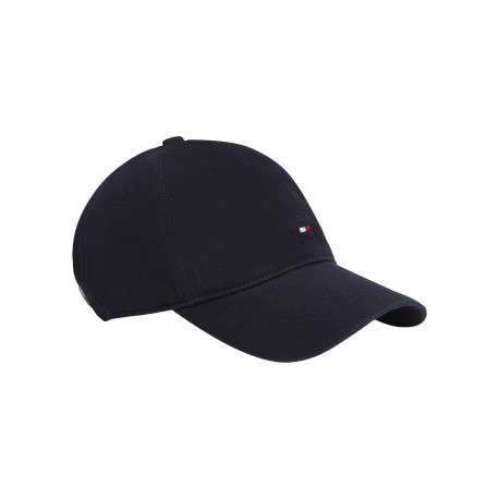 Casquette en coton biologique marine pourvue d'une fermeture strapback