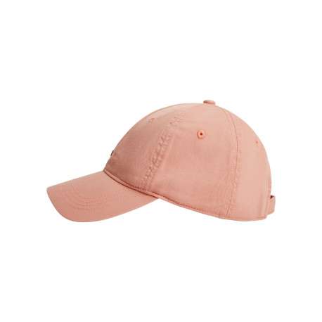 Casquette en coton biologique rose pourvue d'une fermeture strapback - Image 3