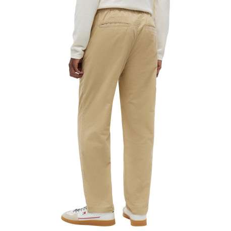 Pantalon chino Sonny Light Cord Pant en coton beige à coupe droite - Image 3