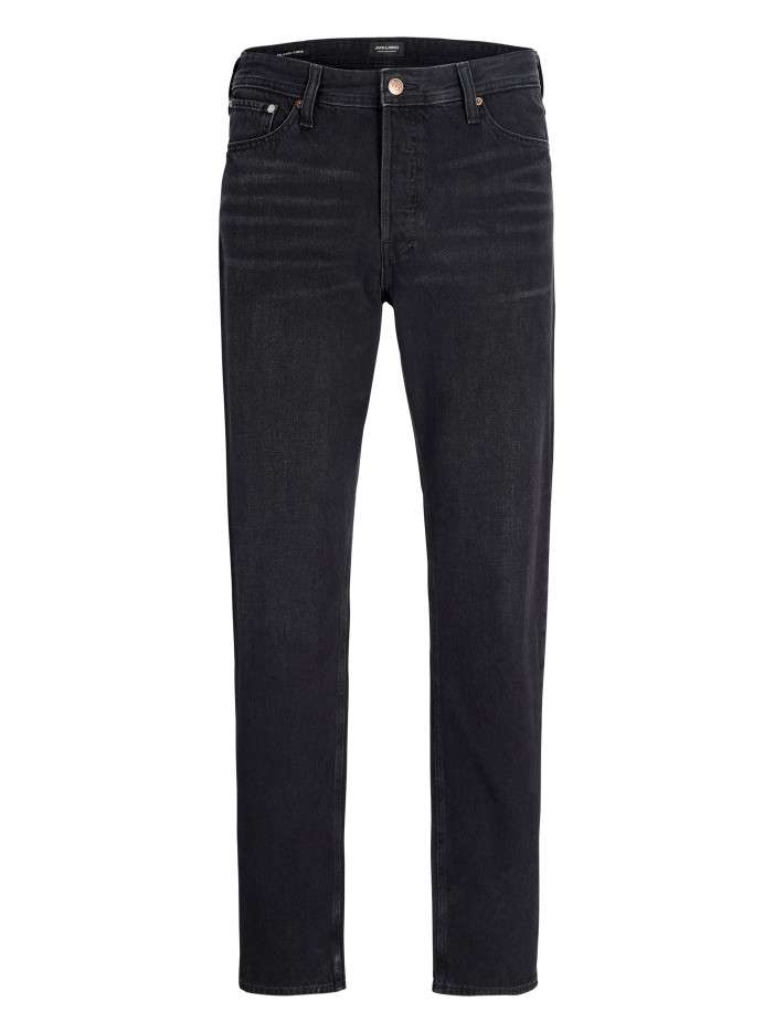 Jean noir en coton avec une...