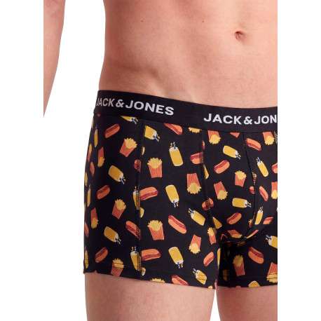 Lot de 3 Boxers classiques en coton biologique noirs à motifs - Image 5