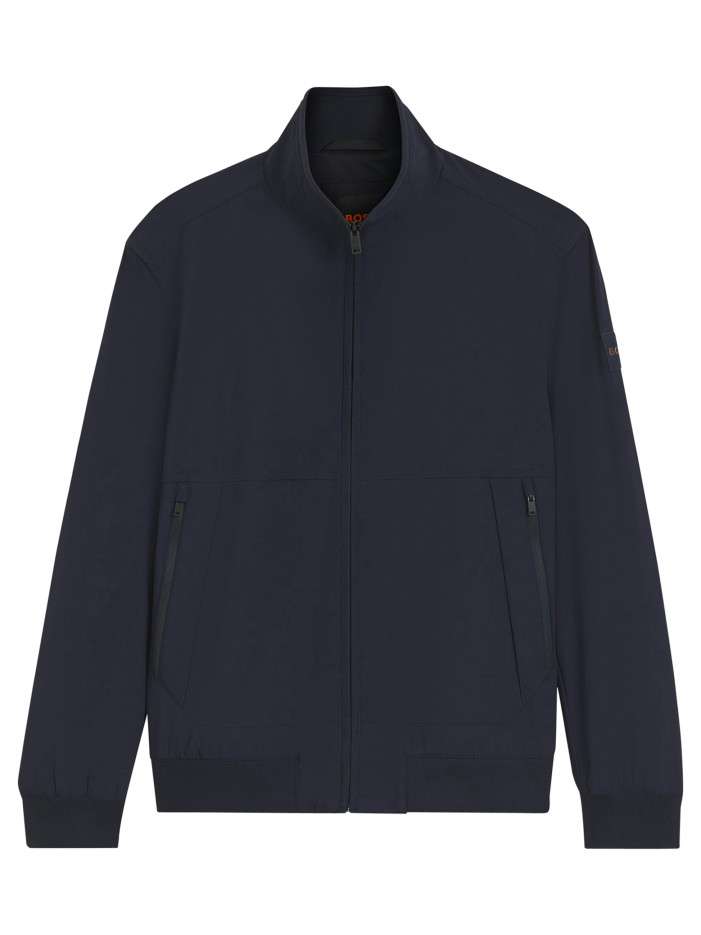 Blouson marine uni avec une...